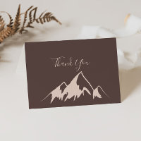 Clear Mountain Country Folded Wedding
