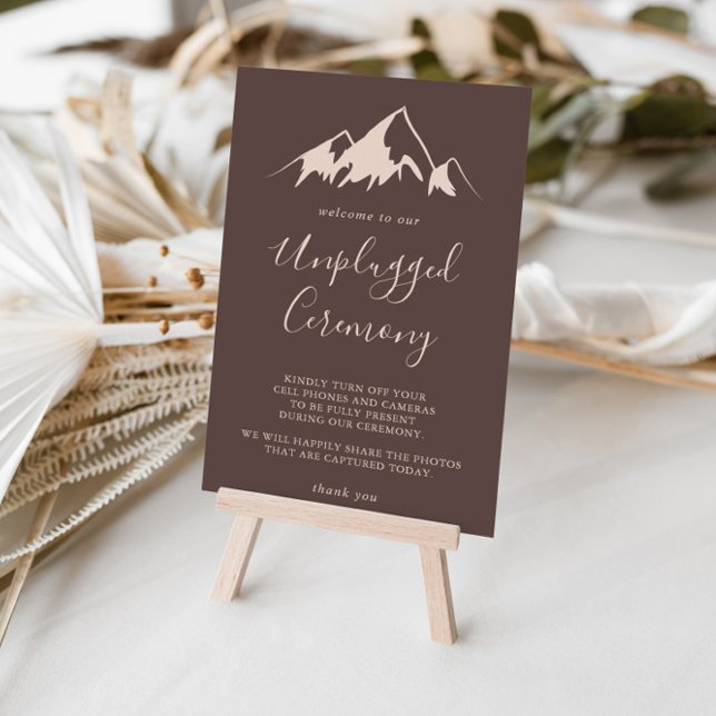 Clear Mountain Country Unplugged Ceremony Sign (Creator Uploaded)