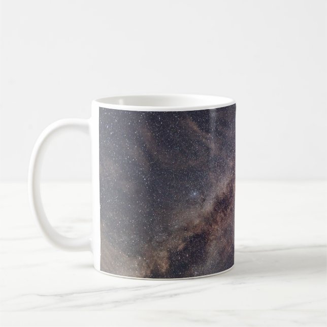 Clear night sky coffee mug (Left)