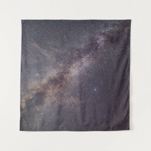 Clear night sky tapestry