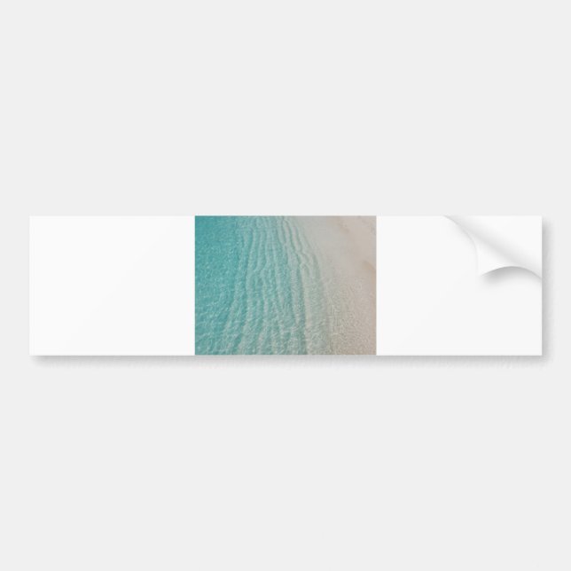 clear ripples bumper sticker (Front)