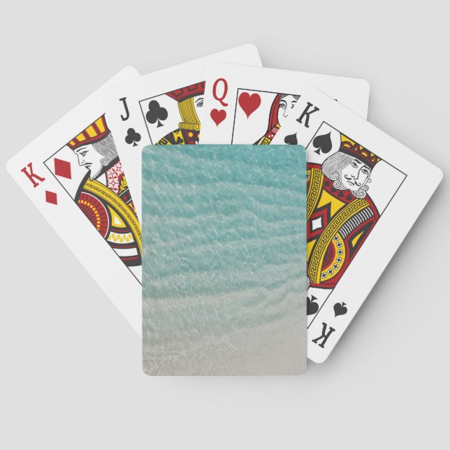 clear ripples playing cards (Back)