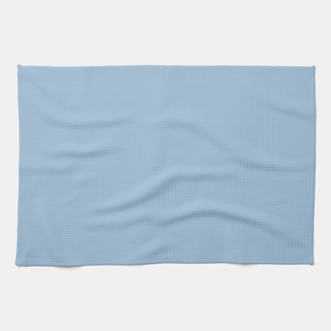 Clear Sky Blue Solid Colour PANTONE 14-4123 2022 Tea Towel (Horizontal)
