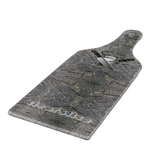 clear Slice glass Cutting Board
