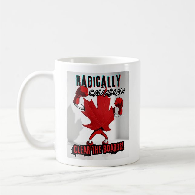 Clear The Boards Mug (Left)