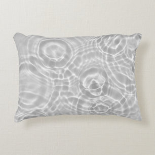 Clear Water Surface Abstract Texture Decorative Cushion