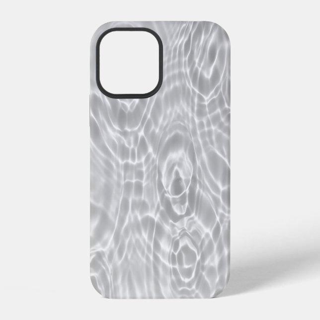 Clear Water Surface Abstract Texture iPhone Case (Back)