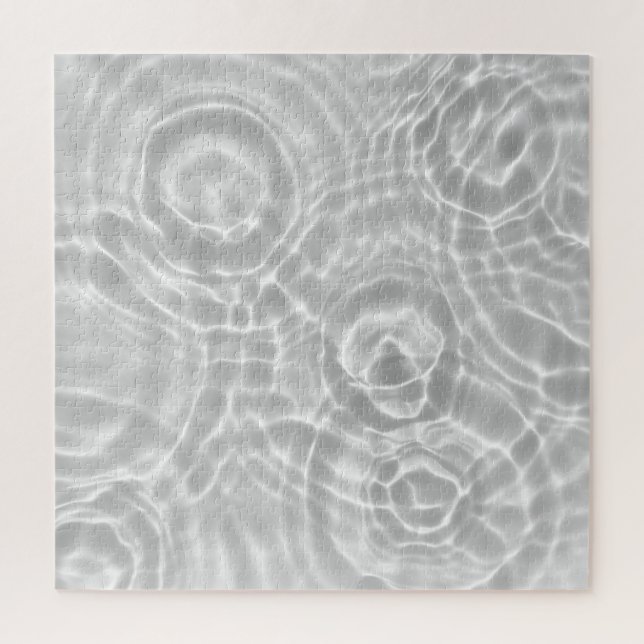 Clear Water Surface Abstract Texture Jigsaw Puzzle (Vertical)