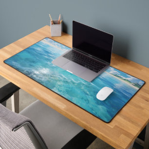 Clear Water Views 3 Desk Mat