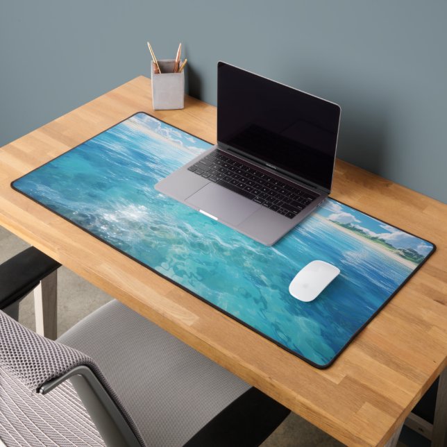 Clear Water Views 3 Desk Mat (Office 2)