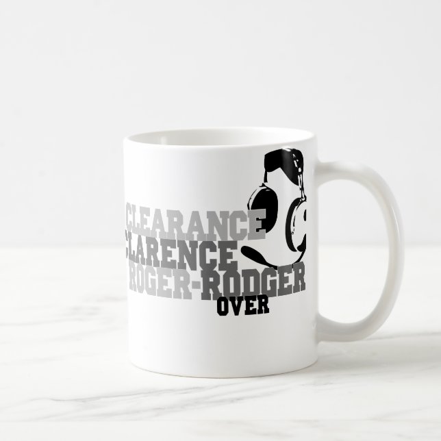 Clearance Clarence Roger Rodger Over Coffee Mug (Right)
