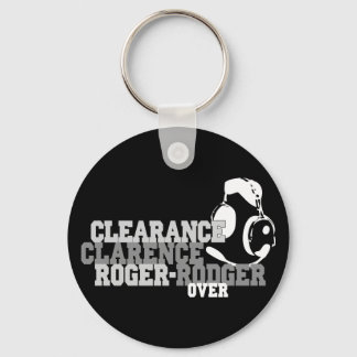 Clearance Clarence Roger Rodger Over Key Ring