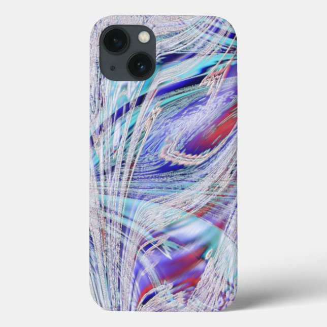 Cleared crossed bird feathers Case-Mate iPhone case (Back)