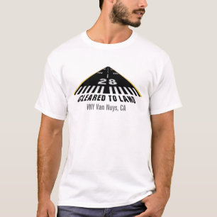 Cleared To Land Runway T-Shirt