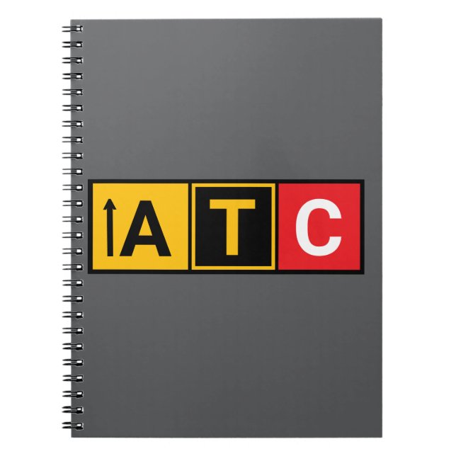 Cleared to Land with this ATC Notebook (Front)