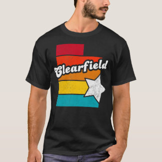 Clearfield Utah Vintage Distressed Souvenir 2 T-Shirt