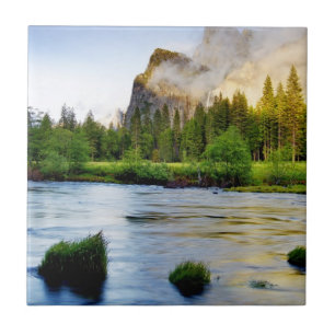 Clearing Storm Ceramic Tile