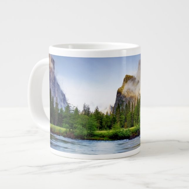 Clearing Storm Large Coffee Mug (Front Left)
