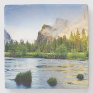 Clearing Storm Stone Coaster