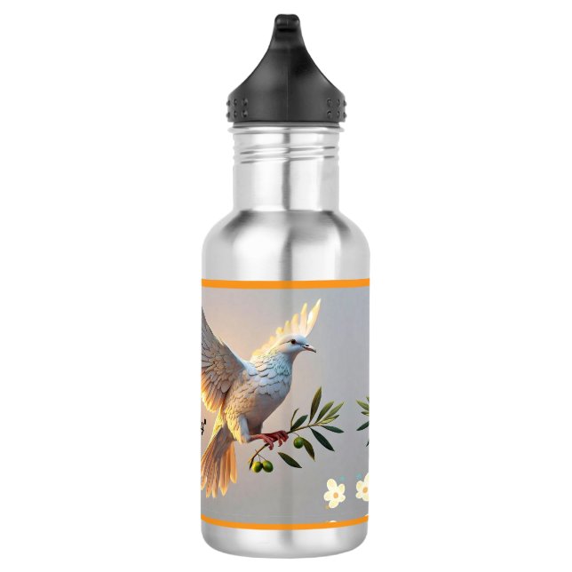 "Clearing Troubled Minds" 532 Ml Water Bottle (Right)