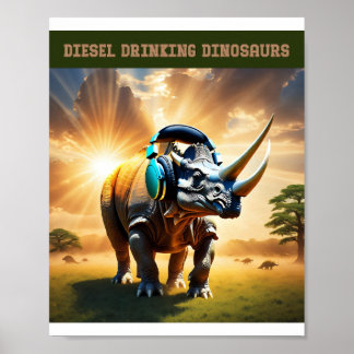 Clearly an Elvis Fan Poster