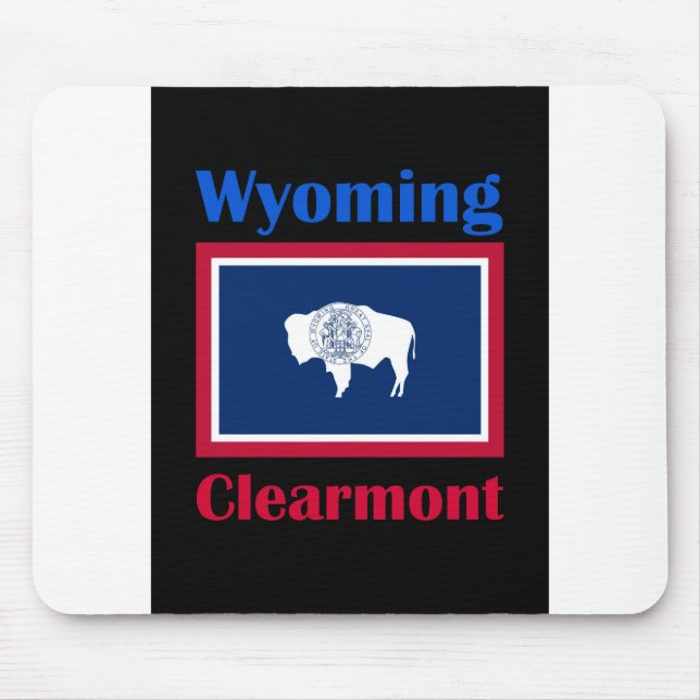 Clearmont Wyoming Mouse Pad (Front)