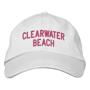 CLEARWATER BEACH EMBROIDERED HAT