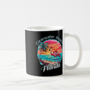Clearwater Beach Florida Beach Flamingo Tropical S Coffee Mug