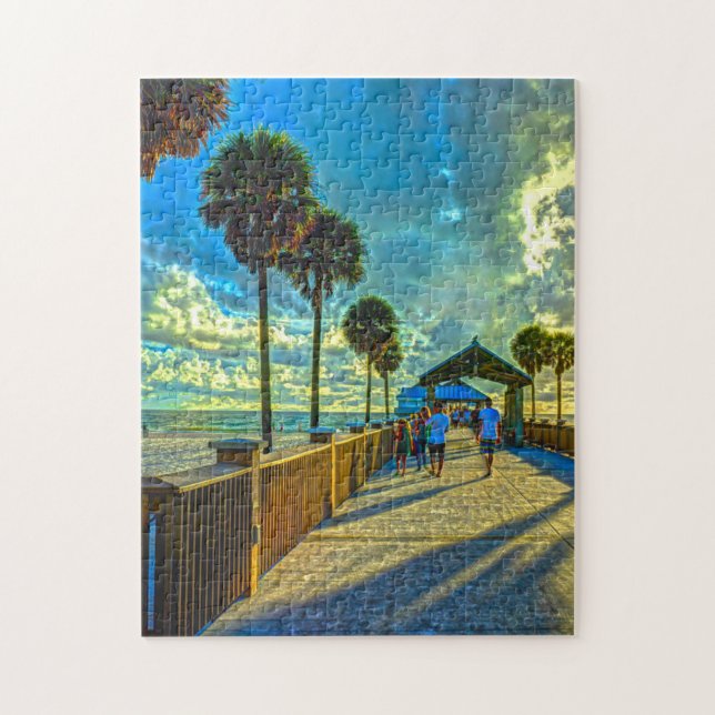 Clearwater Beach Florida. Jigsaw Puzzle (Vertical)