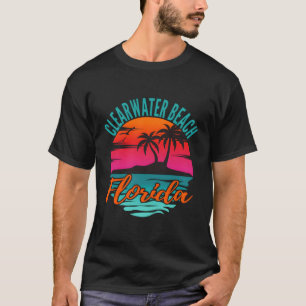 Clearwater Beach Florida Palm Tree Island K T-Shirt