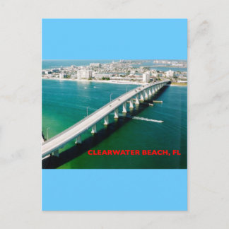 CLEARWATER BEACH FLORIDA POSTCARD