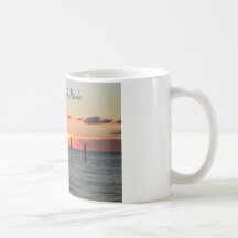 Clearwater Beach, Florida sunset coffee mug