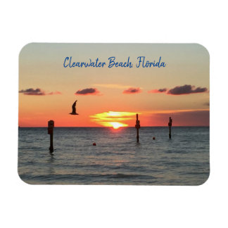 Clearwater Beach, Florida sunset magnet