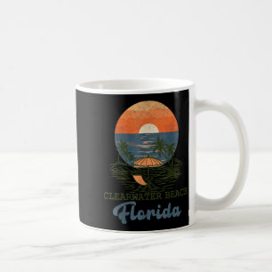 Clearwater Beach Florida Tropical Sunset Summer Coffee Mug