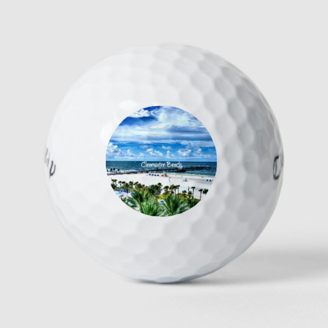 Clearwater Beach, Florida, vacation destination, Golf Balls (Front)