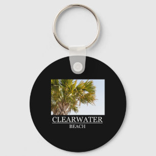 Clearwater Beach Florida Vacation Souvenir For Men Key Ring