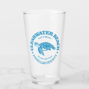 Clearwater Beach (sea turtle) Glass
