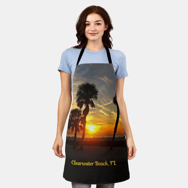 Clearwater Beach Sunset Apron (Worn)