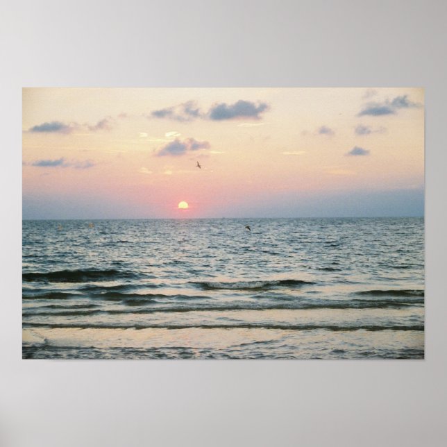 Clearwater Beach Sunset Poster (Front)