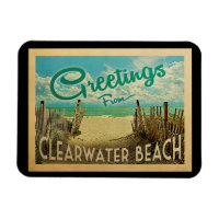 Clearwater Beach Vintage Travel