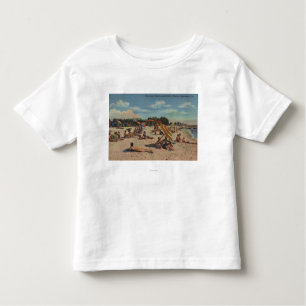 Clearwater, FL - Sunbathers on Clearwater Beach Toddler T-Shirt