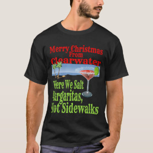 Clearwater Florida Christmas Vacation Beach T-Shirt
