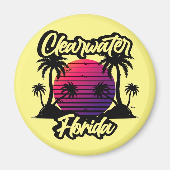 Clearwater Florida Magnet (Front)
