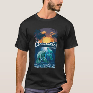 Clearwater Florida Shirt Manatee Gifts For Men Wom