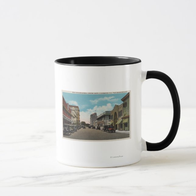 Clearwater, Florida - South View of Ft. Harrison Mug (Right)