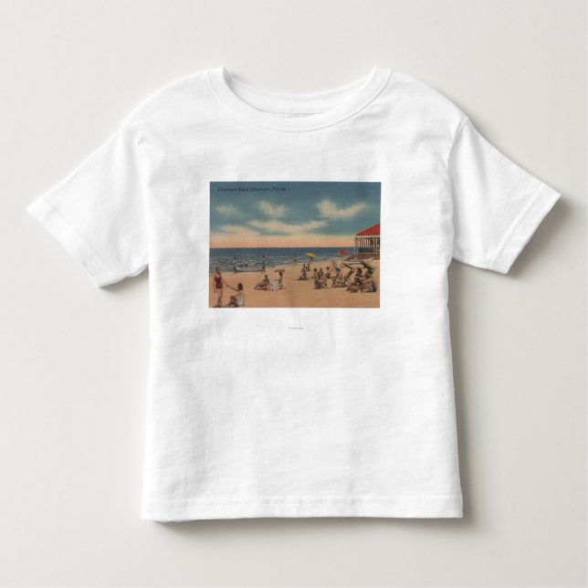 Clearwater, Florida - View of Clearwater Beach Toddler T-Shirt (Front)