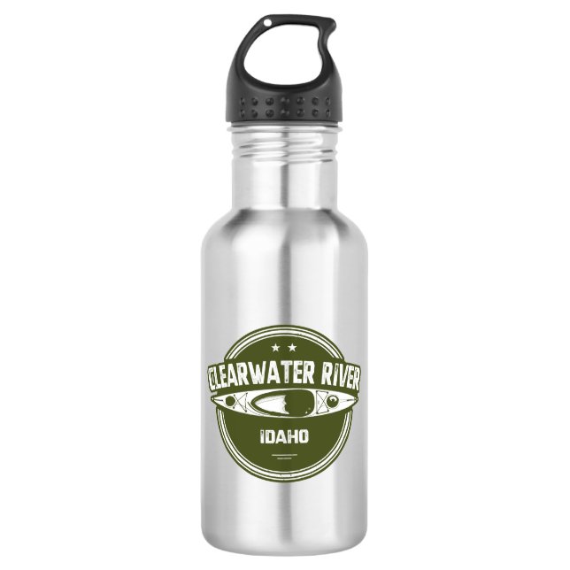Clearwater River Idaho Kayaking 532 Ml Water Bottle (Front)