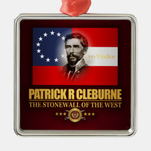 Cleburne (Southern Patriot) Metal Tree Decoration