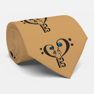 Clef Note Musical Tie-Bass Treble Clef G-C-F Note Tie