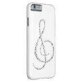 Clef notes Case-Mate iPhone case (Back/Right)